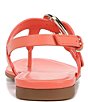 Color:Apricot Blush - Image 3 - Taylor Leather Slingback Buckle T-Strap Casual Sandals