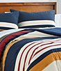Color:Mariner Navy - Image 3 - Hollins Reversible Comforter Mini Set