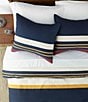 Color:Mariner Navy - Image 4 - Hollins Reversible Comforter Mini Set