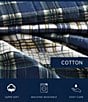 Color:Blue - Image 6 - Marina Cove Cotton Reversible Quilt And Bonus Set