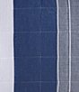 Color:Blue - Image 3 - Stripe Swale Reversible Pillow Sham