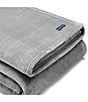 Color:Medium Grey - Image 2 - Ultra Soft Plush Bed Blanket