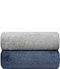 Color:Navy - Image 3 - Ultra Soft Plush Bed Blanket