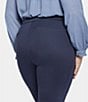 Color:Oxford Navy - Image 2 - Plus Size Slim Trouser Pants
