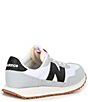 Color:White/Black - Image 2 - Kids' 237 Bungee Sneakers (Toddler)