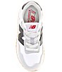 Color:White/Black - Image 5 - Kids' 237 Bungee Sneakers (Toddler)