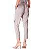 Color:French Linen - Image 2 - Woven Mid Rise Single Pleat Tapered Leg Cargo Pants