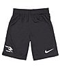 Color:Anthracite - Image 1 - Nike 3BRAND By Russell Wilson Big Boys 8-20 Badge Mesh Shorts