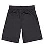 Color:Anthracite - Image 2 - Nike 3BRAND By Russell Wilson Big Boys 8-20 Badge Mesh Shorts