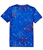 Color:Game Royal - Image 2 - Nike 3BRAND By Russell Wilson Big Boys 8-20 Short Sleeve Chalk Dust T-Shirt