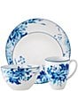 Color:White - Image 1 - Blossom Road 4-Piece Place Setting