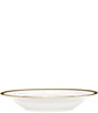 Color:Gold - Image 1 - Charlotta Gold Rim Soup Bowl
