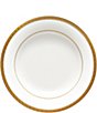 Color:Gold - Image 2 - Charlotta Gold Rim Soup Bowl
