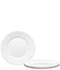 Color:White - Image 1 - Cher Blanc Round Dinner Plates, Set of 4