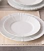 Color:White - Image 3 - Cher Blanc Round Dinner Plates, Set of 4