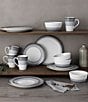Color:Dark Grey - Image 6 - Colorscapes Layers Collection 4-Piece Coupe Place Setting