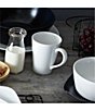Color:White - Image 3 - Colorscapes White-on-White Dune 4-Piece Coupe Place Setting