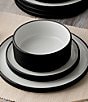 Color:Black - Image 3 - ColorTex Stone Collection Stax Cereal Bowls, Set of 4