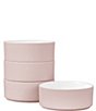 Color:Blush - Image 1 - ColorTex Stone Collection Stax Cereal Bowls, Set of 4