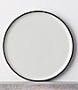 Color:Black - Image 2 - ColorTex Stone Collection Stax Dinner Plates, Set of 4