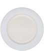 Color:White - Image 1 - Colorwave Rim Platter Round