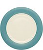 Color:Turquoise - Image 1 - Colorwave Rim Platter Round