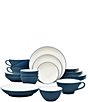 Color:Blue - Image 1 - Colorwave Blue Collection 24-Piece Dinnerware Set