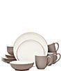 Color:Clay - Image 1 - Colorwave Clay Collection 16-Piece Coupe Set, Service For 4