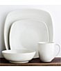 Color:Colorwave Naked - Image 1 - Colorwave Naked Collection 4-Piece Square Dinnerware Set