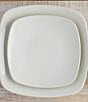 Color:Colorwave Naked - Image 6 - Colorwave Naked Collection 4-Piece Square Dinnerware Set