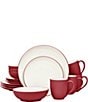 Color:Raspberry - Image 1 - Colorwave Raspberry Collection 16-Piece Coupe Set, Service For 4