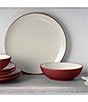 Color:Raspberry - Image 6 - Colorwave Raspberry Collection 16-Piece Coupe Set, Service For 4