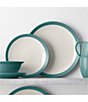 Color:Turquoise - Image 2 - Colorwave Turquoise Collection 4-Piece Curve Place Setting