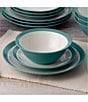 Color:Turquoise - Image 4 - Colorwave Turquoise Collection 4-Piece Curve Place Setting