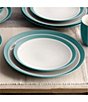 Color:Turquoise - Image 6 - Colorwave Turquoise Collection 4-Piece Curve Place Setting