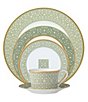 Color:Green/Gold - Image 1 - Infinity Green Gold Collection 5-Piece Place Setting