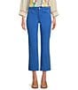 Color:Greek Sea - Image 1 - Marilyn Classic Fit Straight Leg Ankle Jeans