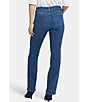 Color:Presidio - Image 2 - Marilyn Stitching Straight Leg High Waisted Jeans