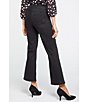 Color:Black Rinse - Image 2 - Waist Match Relaxed Fit 5-Pocket Stretch Denim Flare Leg Jeans