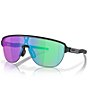 Color:Shiny Black - Image 1 - Men's Corridor Prizm 51mm Rectangle Sunglasses