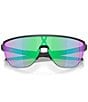 Color:Shiny Black - Image 5 - Men's Corridor Prizm 51mm Rectangle Sunglasses