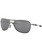 Color:Grey - Image 1 - Men's OO4060 Crosshair 61mm Square Sunglasses