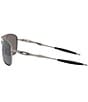 Color:Grey - Image 3 - Men's OO4060 Crosshair 61mm Square Sunglasses
