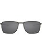 Color:Grey - Image 2 - Men's OO4142 Ejector 58mm Polarized Rectangle Sunglasses