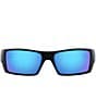 Color:Matte Olive Camoflauge/Prizm Tungsten - Image 2 - Men's OO9014 Gascan 60mm Polarized Rectangle Sunglasses