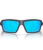 Color:Blue Steel/Prizm Sapphire - Image 2 - Men's OO9129 Cables 63mm Rectangular Sunglasses