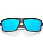 Color:Blue Steel/Prizm Sapphire - Image 5 - Men's OO9129 Cables 63mm Rectangular Sunglasses