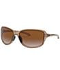 Color:Sepia/Dark Brown - Image 1 - Womens OO9301 Cohort 62mm Rectangle Sunglasses