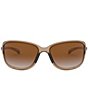 Color:Sepia/Dark Brown - Image 2 - Womens OO9301 Cohort 62mm Rectangle Sunglasses