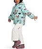 Color:Fable Floral - Image 3 - Little/Big Girls 2T-8 Long Sleeve Fable Floral Print Ashor Jacket